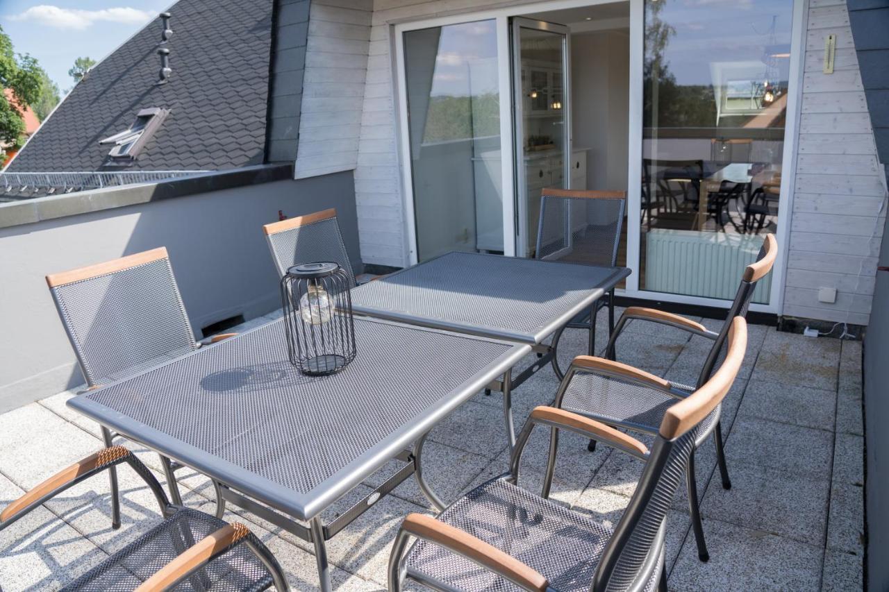 Urlaubsfreude Biedermann Haus Gluecksstein - Mondstein Appartement Bad Schandau Buitenkant foto